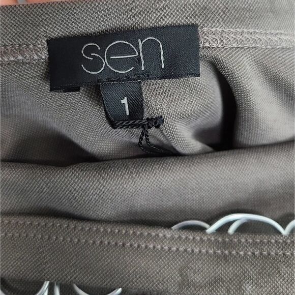 Sen‎ Sleeveless Boat Neck Blouse Size 1 - Picture 3 of 7